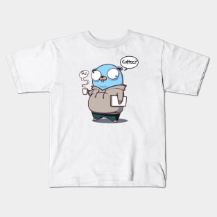 Golang Gopher Developer and His Soul Kids T-Shirt